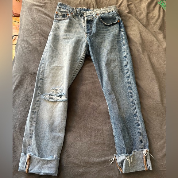 Levi’s 501® TWO-TONE WOMEN'S JEANS - Picture 7 of 7